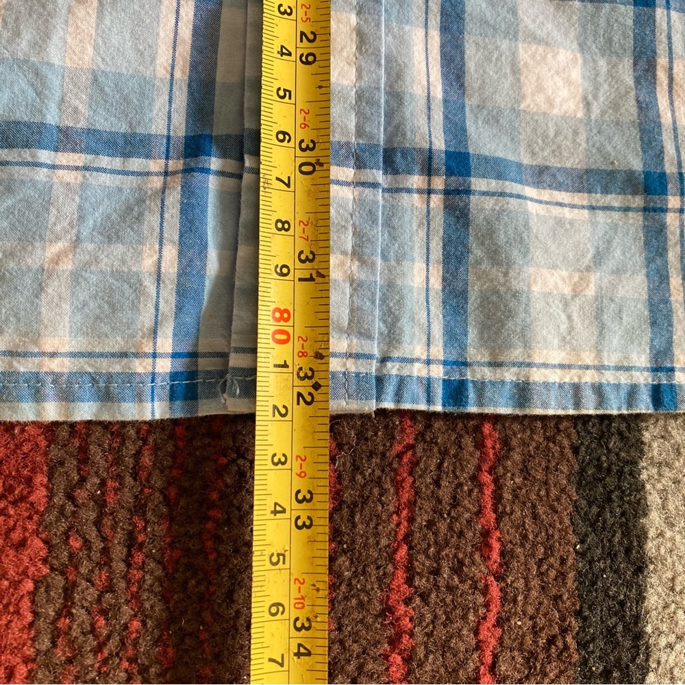 Columbia Rapid Rivers Button Up Plaid Shirt Short Sleeve Men's Size XL AM9132 - Picture 9 of 9